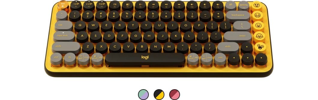 Logitech POP Keys 2 logitech pop keys yellow 1 opt