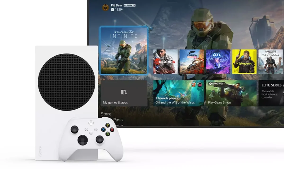 Console Xbox Series S 512GB - Microsoft 2 enjoy gaming on a sleek and powerful xbox series s console